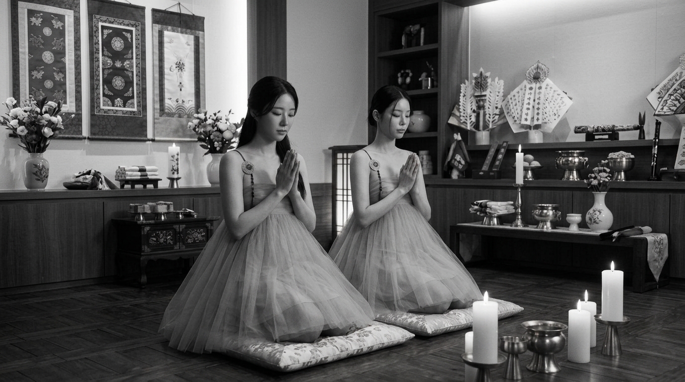 자매가 함께 드리는 쌍기도